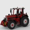 Farm International Tractor Trailer Model Creative Ideas Child Toy Birthday Gift Technology Blocks