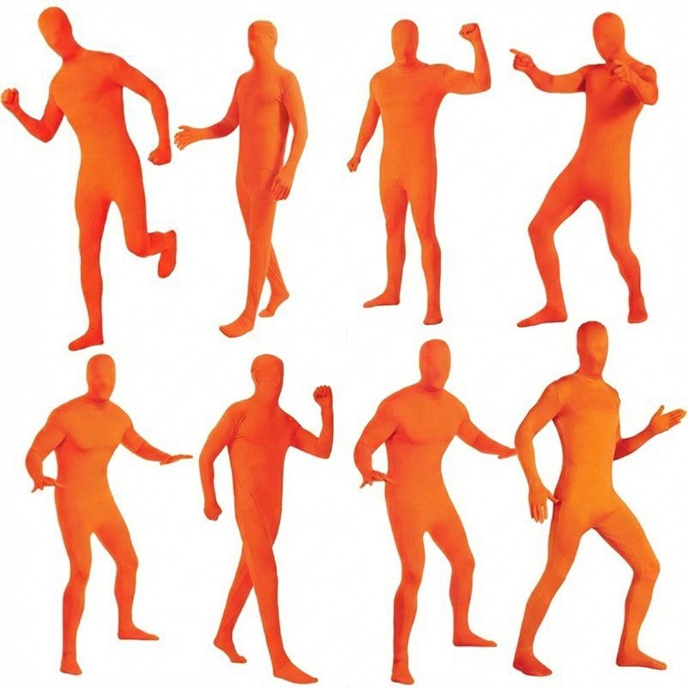 Спандекс Zentai Комбинезон Полный Комбинезон Костюм Модный Невидимый Morph Suit Вечеринка