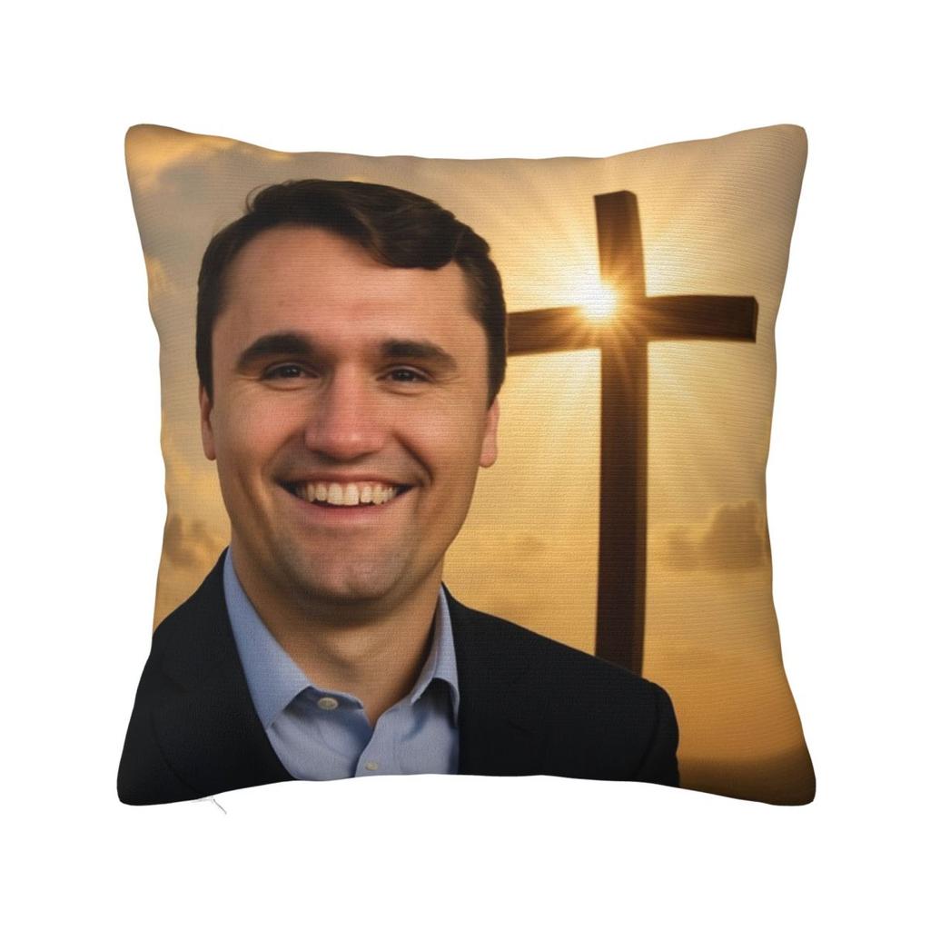 Decorative Pillow Cover Official In Loving Memory Of Charlie Kirk Accessories Home Pillow Case Cover Zipper Multi Size