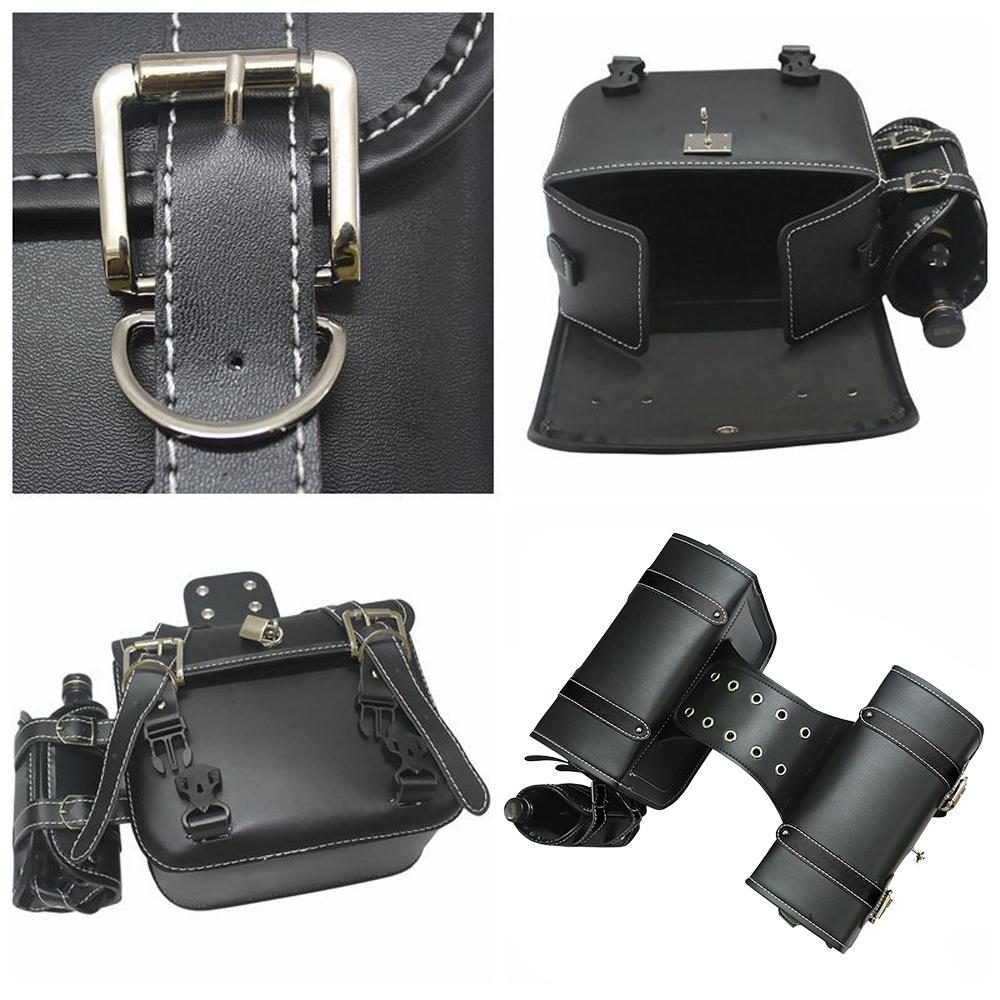 1 пара седельных сумок для мотоцикла, большая вместимость, боковые сумки для мотоцикла, инструмент для хранения для Honda/Yamaha/Suzuki, для большинства мотоциклов