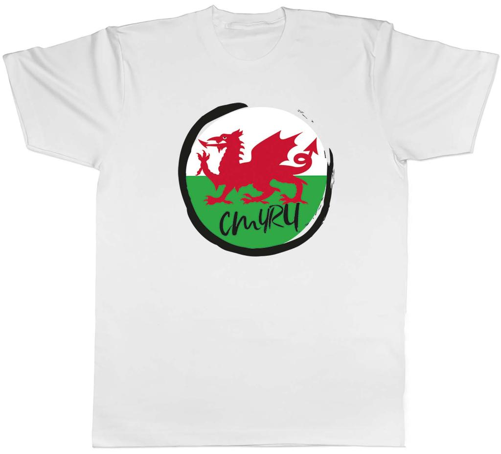 Unisexs T Shirt CMYRU Wales Football Welsh Dragon Unisex Tee Gift