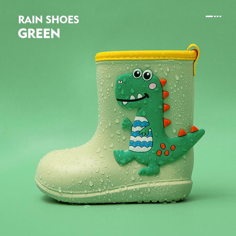 Children's Rain Shoes Boys and Girls Baby Waterproof EVA Rain Boots