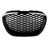 Передняя решетка Kidney Honeycomb для Seat Leon MK2 1P 2006-2009 Решетка капота Матовая черная сменная решетка Внешние автомобильные аксессуары