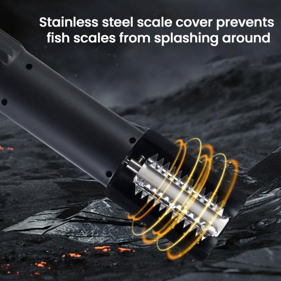 Машина для чистки чешуи рыбы Ручной скребок для рыбы Терка для кокоса Влагозащищенный дизайн Инструмент для чистки чешуи рыбы Машина для удаления чешуи рыбы