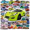 10/30/50PCS Colorful Super Car PVC Sticker Aesthetic Sticky Decoration Scrapbooking Korean Stationery School Supplies