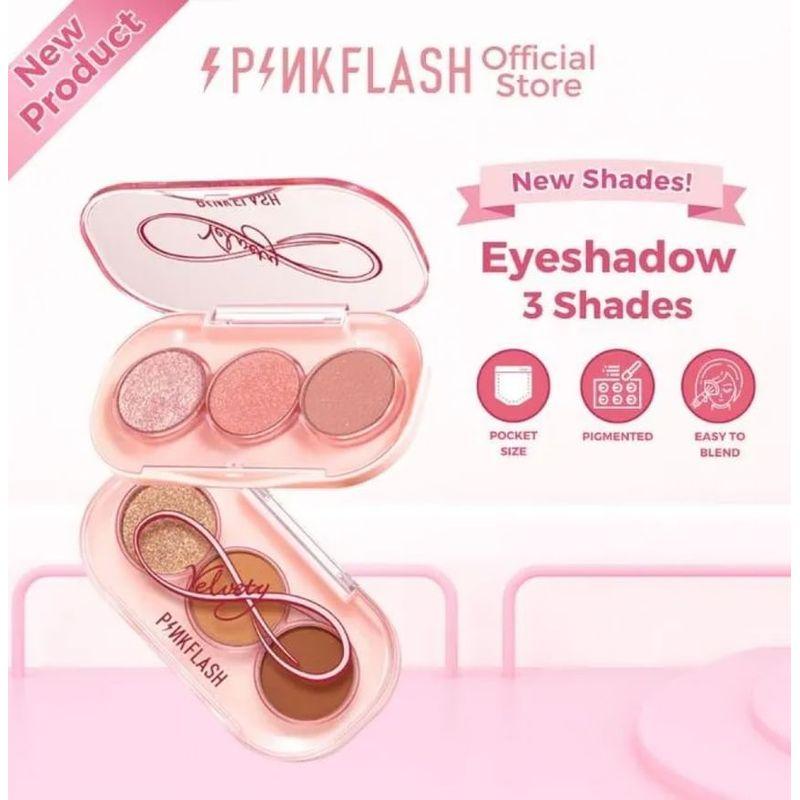 PINKFLASH - Новые тени для век из 3 оттенков - PK03