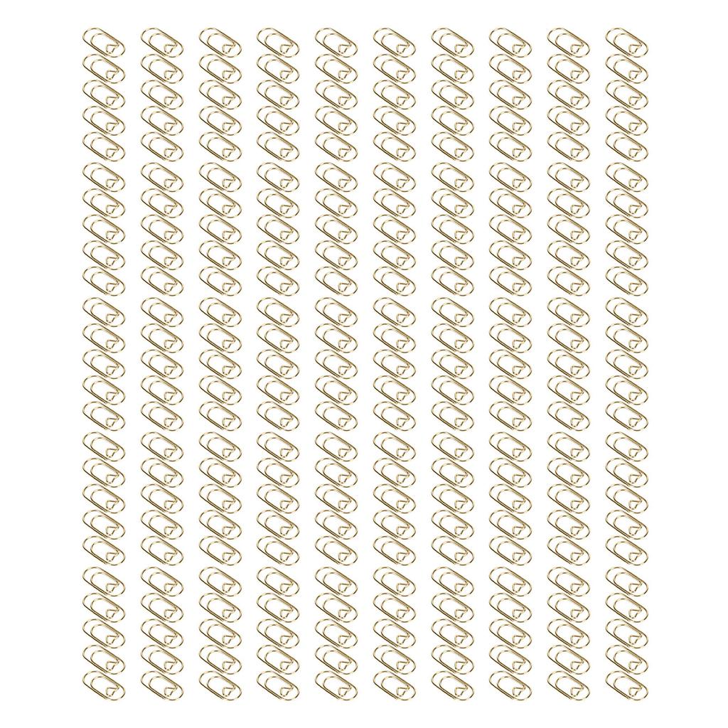 250Pcs Fancy Paperclips Small Heart Shape Plastic Covered Wire Widely Used Cute Paper Clips for Home School Office