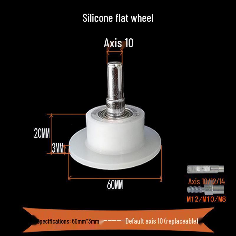 Высокотемпературный силиконовый ролик для ламинирующих и кромкооблицовочных станков
