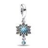 925 Silver Air Balloon Rose Girl Charms Fit European Bracelet, DIY Jewelry Making Accessories for Women