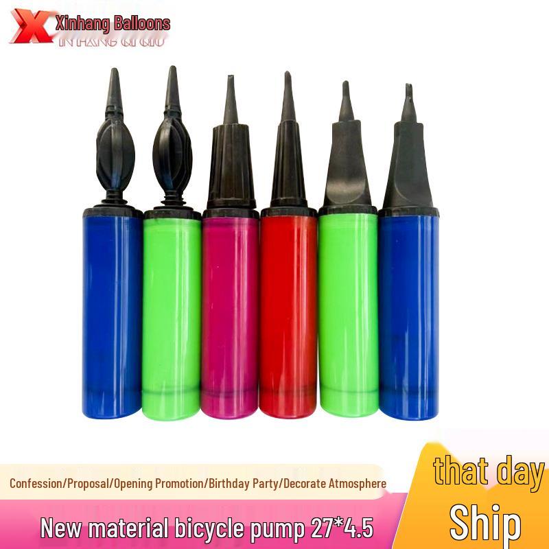 Portable Multi-color Hand Pump for Inflatable Balloons - Fashionable Wedding Supplies