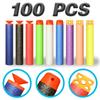 7,2 см 100 шт. для Nerf Мягкие Пули Снаряды Круглая Головка Пополняемые Губчатые Пули Детские Игрушечный Пистолет Пули для Бластеров NERF N-Strike