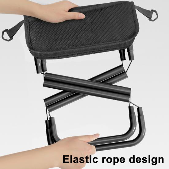 Мини Складной Стул с Сумкой для Переноски Портативный Легкий Сверхпрочный Водонепроницаемый Для Кемпинга на Открытом Воздухе, Туризма, Пляжа, Пикника, Рыбалки, Складное Кресло-Сиденье