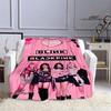 Idol Blanket Blackpink Group Pink 3d Digital Print Flannel Supplies Blanket