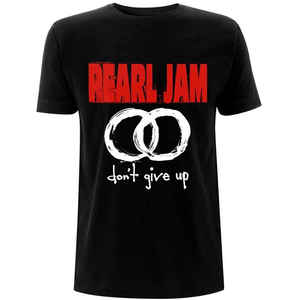 Pearl Jam Don't Give Up T-Shirt Black New Unisex T-Shirt