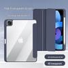 Трехстворчатый акриловый чехол для iPad Pro 11 со слотом для стилуса - Высокая прозрачность, Защита от изгиба, Кожаный дизайн для iPad Air 10-го поколения 2022 года