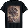 Medusa Greek Mythology Occult Scary Dark Grunge Art T-Shirt