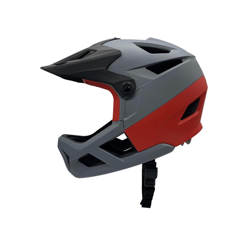 Полный шлем для горного велосипеда для мужчин и женщин, шлем для шоссейного велосипеда, легкий регулируемый козырек и