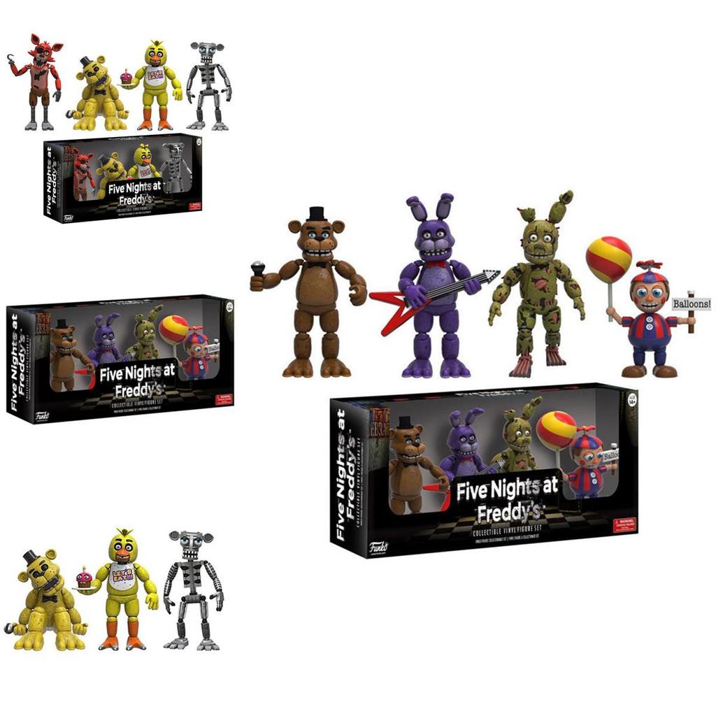 Коллекционные фигурки Five Nights At Freddy's 4 см с уникальным ручным дизайном