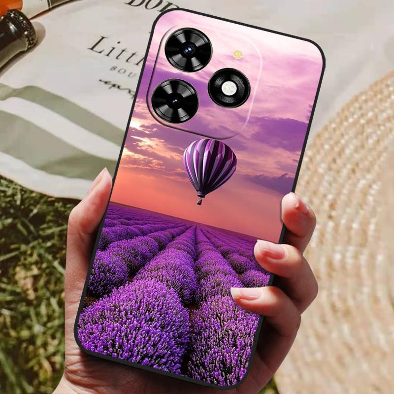Для Infinix Hot 40 Чехол Hot40 Pro Роскошный Телефон Силиконовая Задняя Крышка Для Infinix Hot 40 Pro / hot 40i Чехлы Защитный Чехол Capas