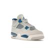 Кроссовки унисекс Air Jordan 4 Retro Military Blue 2024 кремово-белые нейтрально-серые FV5029-141
