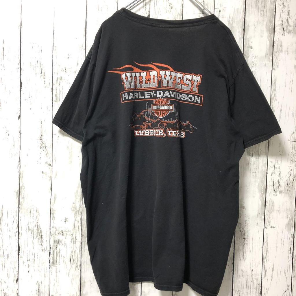 [USED] C1808 Harley-Davidson American Vintage T-shirt