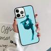 Гимнастическое движение с лентой Чехол для телефона Для iPhone 17 Air 15 16 14 13 12 Pro Max 11 Pro Max Plus Coque Shell