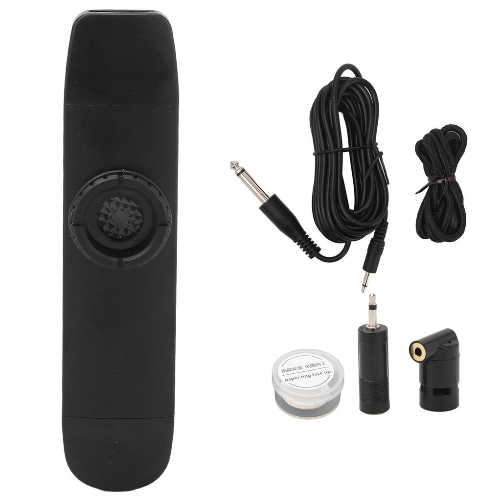 Электроинструмент Kazoo Double Head Black Kazoo с настроенными тонами для любителей гитарной музыки