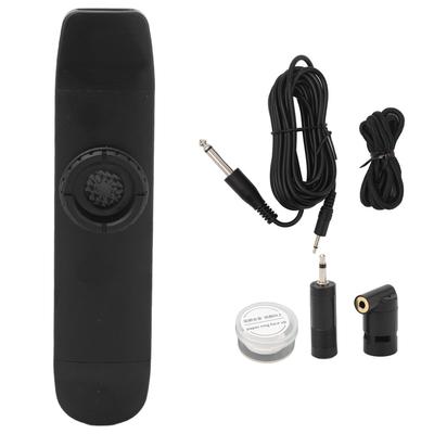 Электроинструмент Kazoo Double Head Black Kazoo с настроенными тонами для любителей гитарной музыки