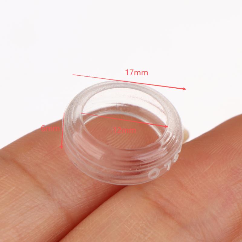 1Pair Medical-grade Fully Transparent Liquid Silicone Sleeves ST Series High-definition Flat-head Plugs