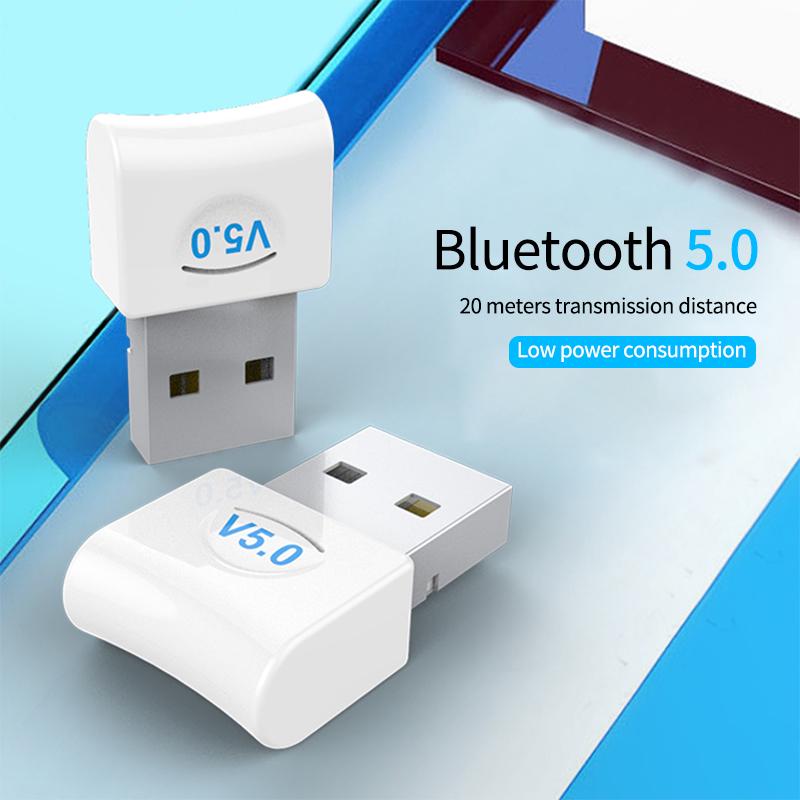 Bluetooth-адаптер Беспроводной USB-адаптер Bluetooth 5.0 для ПК, компьютера, ноутбука, музыки, аудио, Bluetooth