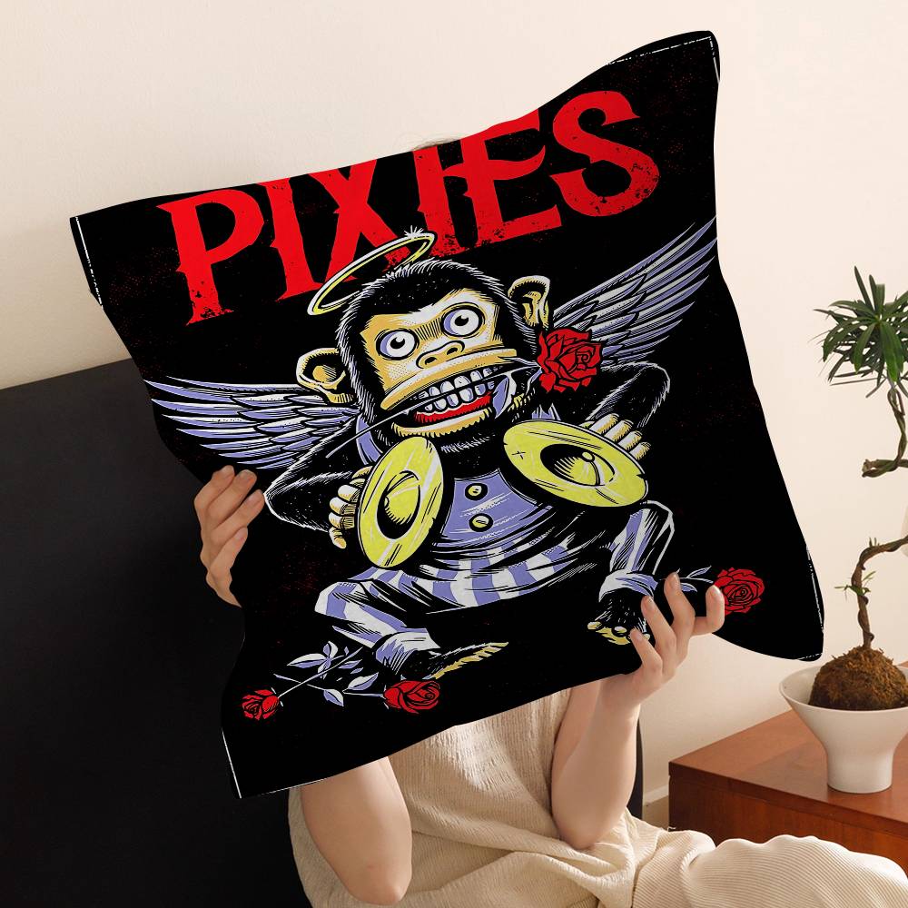 Rock Band PPixies Cushion Cover Pillowcase Upholstery Sofa Throw Pillow Home Decor Pillowcas