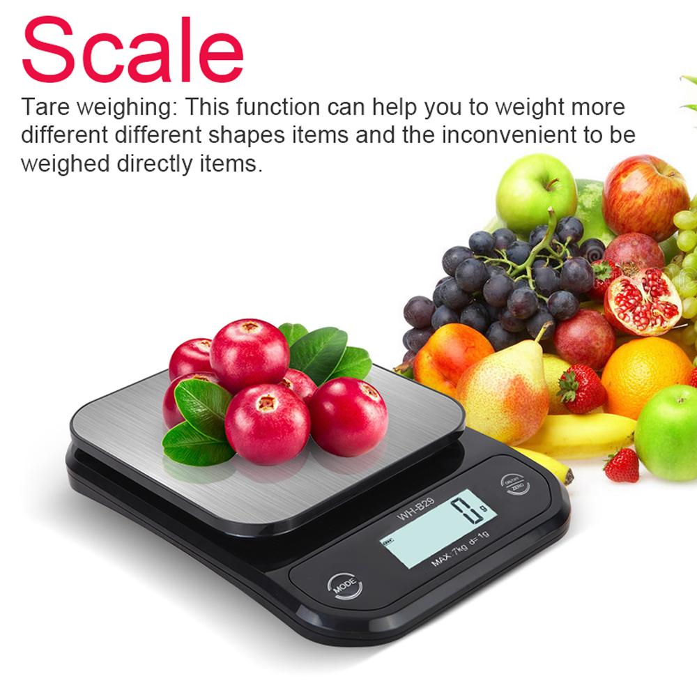 Portable Scale High Precisions LED Digital Display Electronic Scale Household Kitchen Bakery