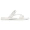 Crocs Tulum Flat Outdoor Slide Sandals Women Sandals White 207173-159