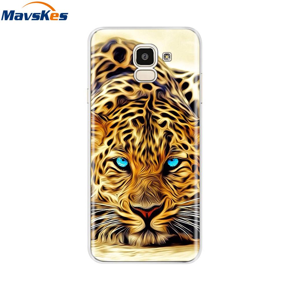 Чехол для Samsung Galaxy J6 2018 Мягкая задняя крышка из ТПУ-силикона sДля Coque Fundas Samsung J6 2018 J6 Plus 2018 Мягкие чехлы для телефона