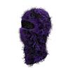 Full Face Cover Ski Mask Hat Balaclava Distressed Knitted Beanie Camouflage Men Hat Women Winter Warm Windproof Bicycle Neck Hat