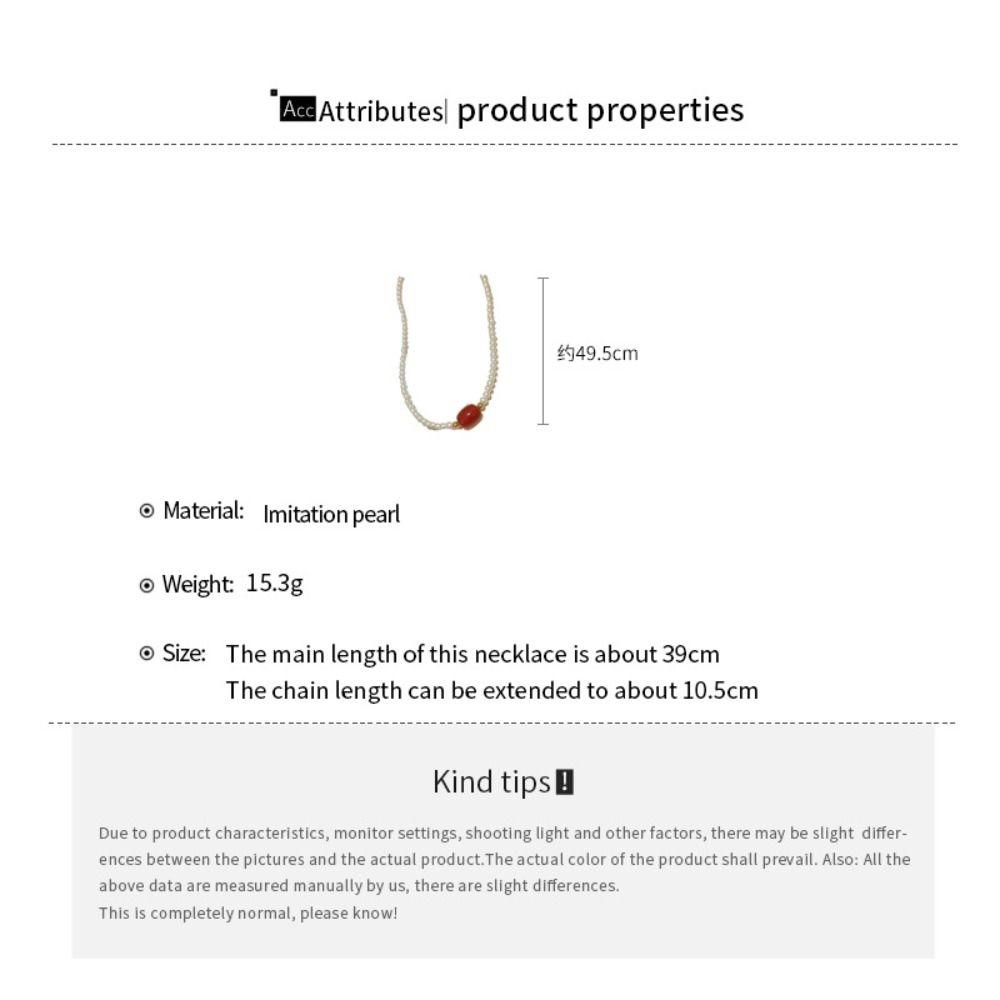 Модное жемчужное ожерелье с бусинами, простое ожерелье с подвеской, геометрическое колье-чокер для женщин