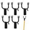 5PCS Tree Branch Support Metal Multipurpose Reusable Black Tree Braces For Leaning Trees, Plants, Fruit Trees, Vegetables