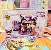 Keeppley Конструктор My Melody Kuromi Pom Purin Уличный вид Образовательный набор Игрушка Детали Детские Подарки
