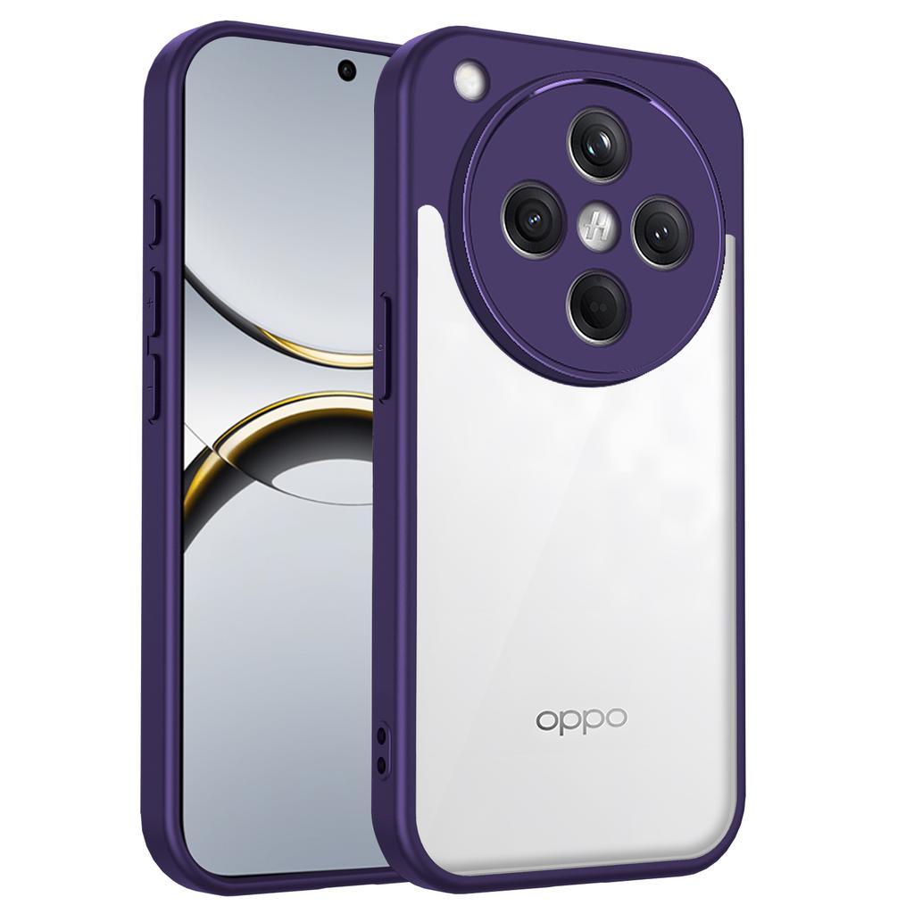 Чехол для Oppo Find X8 CPH2651 с воздушной подушкой, противоударный силиконовый бампер, прозрачная матовая задняя крышка, жесткий чехол для Oppo Find X8 FindX8 CPH2651