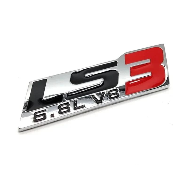 Car Body Badge LT1 LT9 LS1 LS2 LS3 LS6 LSX Rear Trunk Emblem Sticker for Jeep Volvo KIA Lexus Peugeot Dodge Subaru Hyundai G5