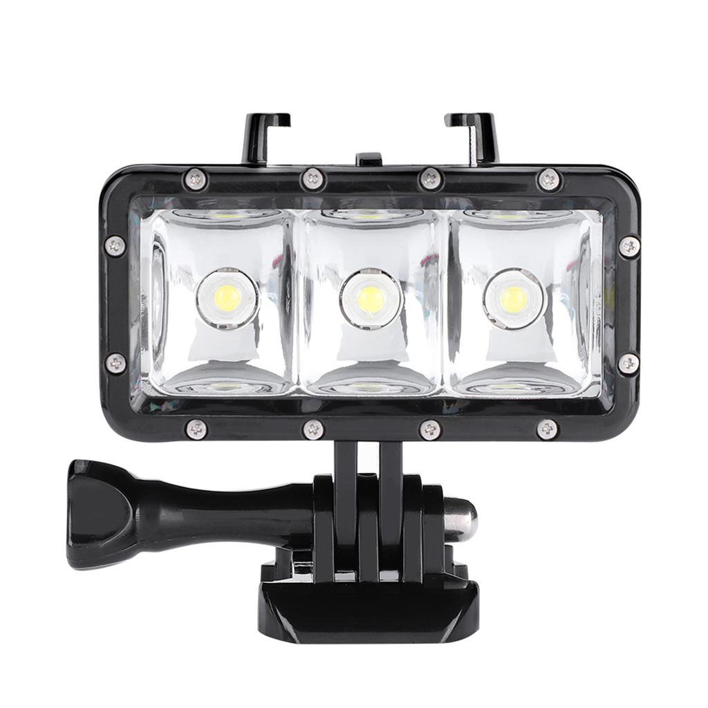 30 м 98,4 фута Мини Подводный Водонепроницаемый Дайвинг Светодиодный Видео Светильник Заполняющий Лампа для Hero для SJCam