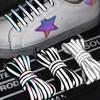 1 Pair Reflective Shoelaces Luminous Sneakers Shoelace Laser Sequin Shoe Laces Fluorescent Shoe Laces Shoe Accessories