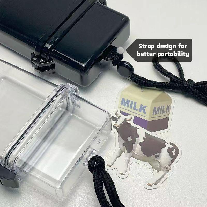 Ins Idol Photocards Storage Box Kpop Idol Photo Card Holder Boxes Kawaii Album Case Container Portable Sleeve Storage Box