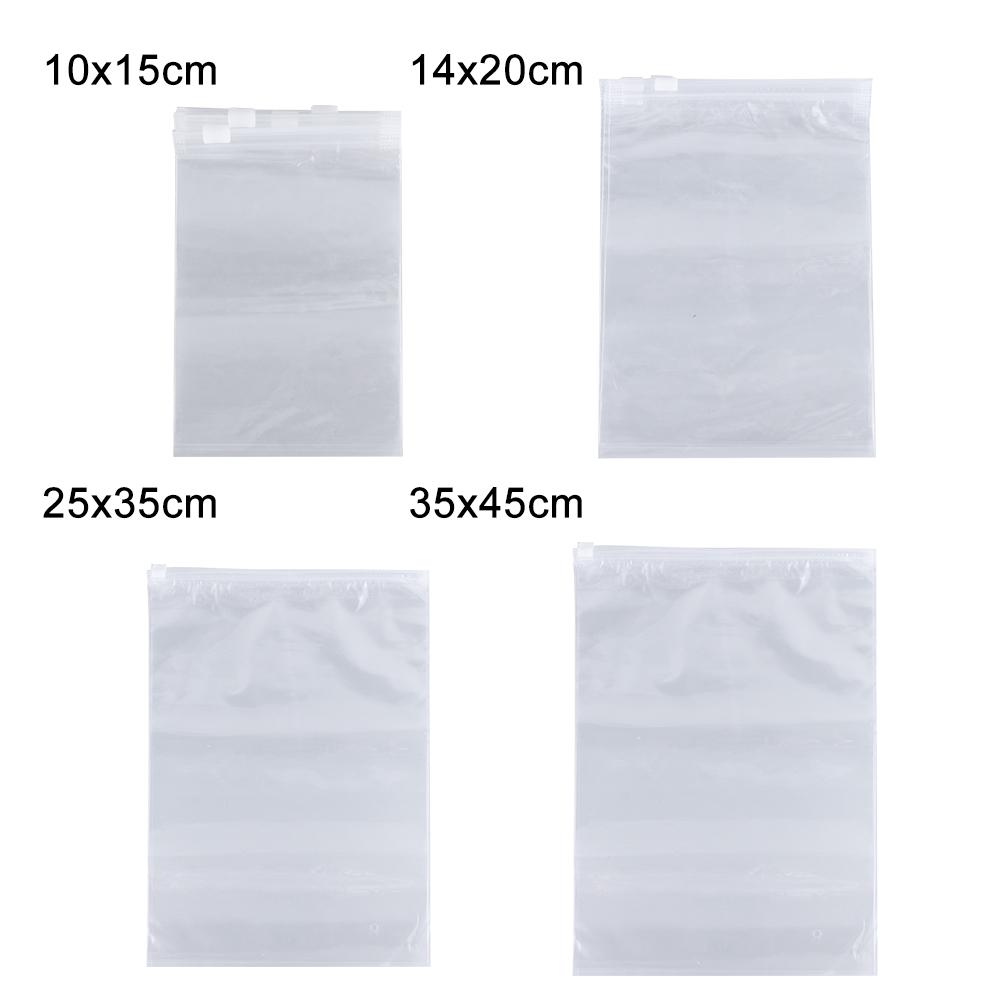 5 шт. новый тканевый органайзер, самоуплотняющийся замок на молнии, прозрачный пластиковый пакет для хранения