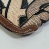 BURBERRY bag TB whole pattern fastener zip Clutch bag PVC/Leather Brown