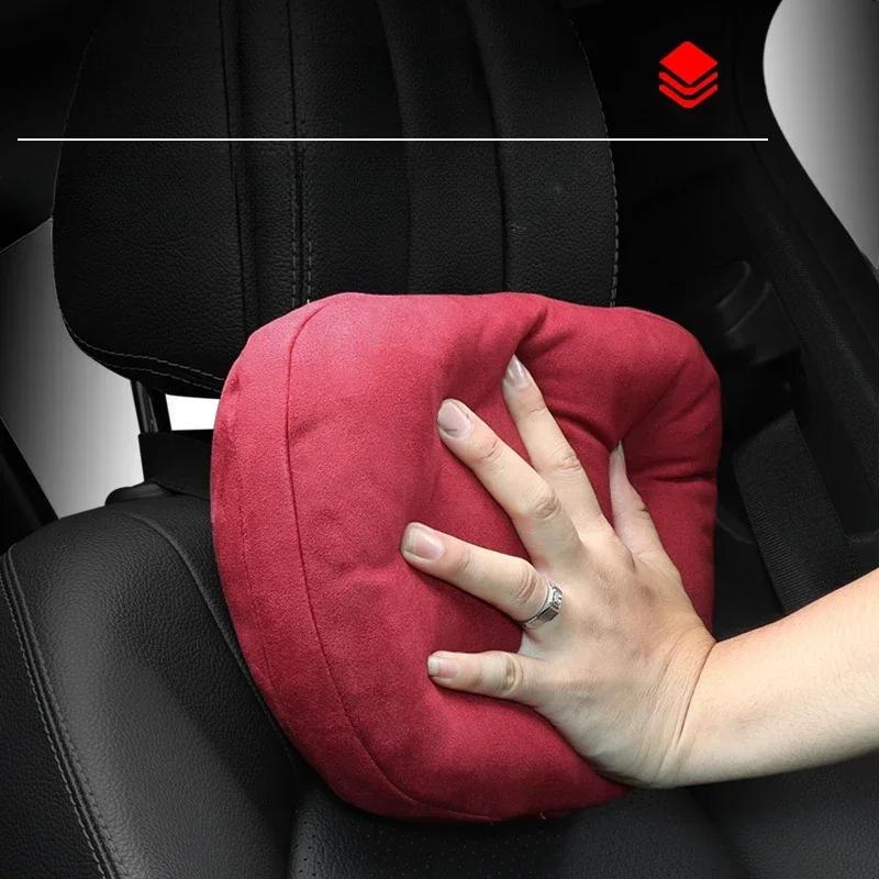Автостайлинг для XPENG Xiaopeng P7 P7i G3 G6 G9 2021 2022 2023+ Дышащая поясничная подушка для подголовника, шеи, поясницы, спины автомобиля