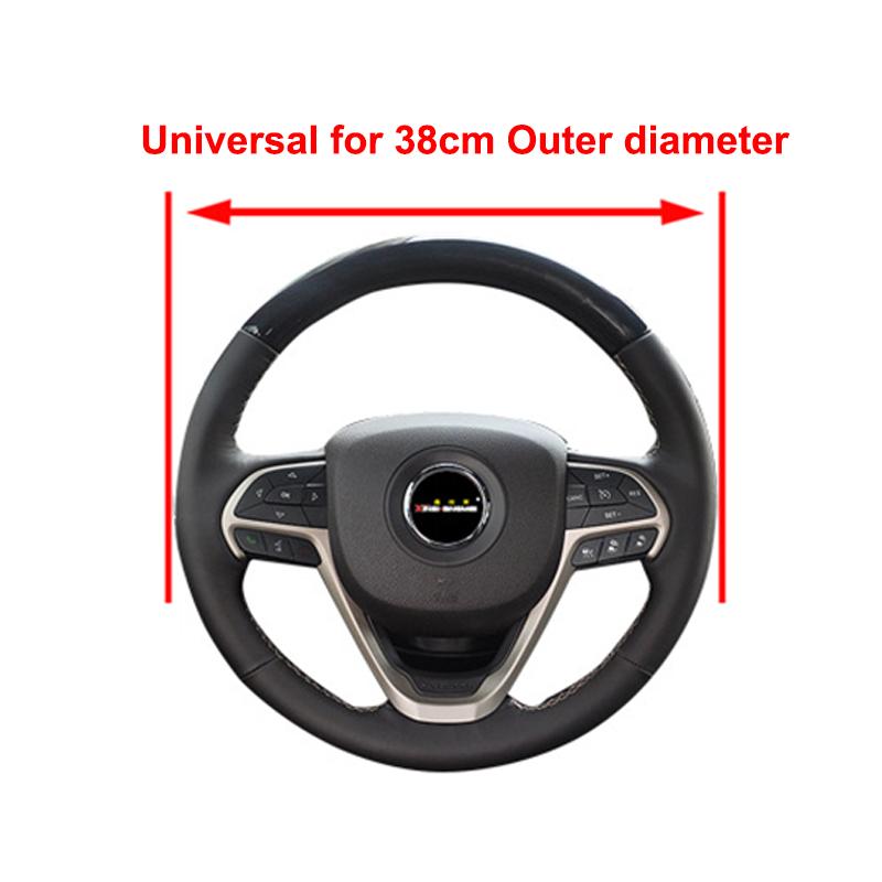 Новый противоскользящий чехол на руль, оплетка на чехол на руль Cubre Volante, дышащий чехол на руль, автомобильный аксессуар