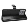 Motorola Edge 40 Neo Crazy Horse Wallet Flip Case, Black