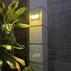 Настенный светильник для улицы на солнечных батареях с датчиком движения
