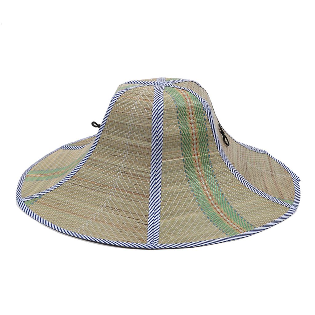 New Straw Hat Large Brim Foldable Soft Sun Hat Women Men Summer Beach Cap Fisherman's Cap Outdoors Fishing Sun Protection
